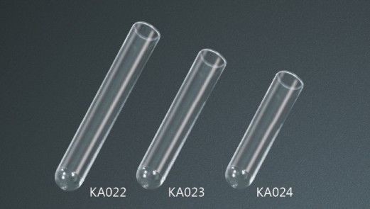 Transparent test tube