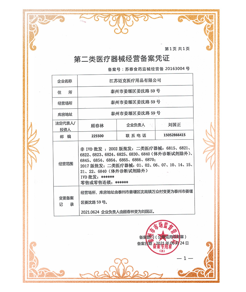 Qualification Certificate